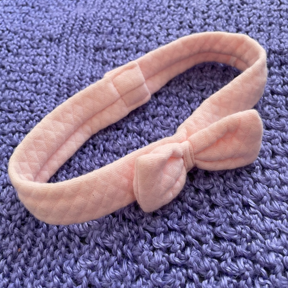 Pastel pink headband